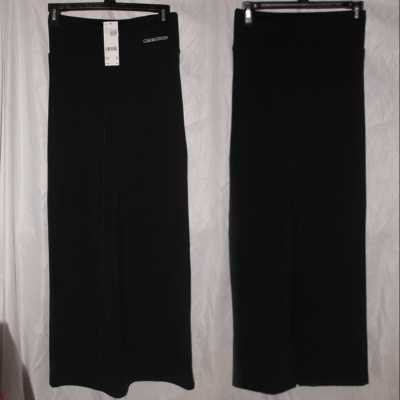 NWT Iets frans... Black Column Maxi Skirt Size S - Picture 7 of 7